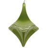Vickerman MT194054D 8" Celadon Candy Glitter Drop Christmas Ornament
