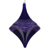 Vickerman MT194066D 8" Purple Candy Glitter Drop Christmas Ornament