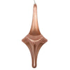Vickerman MT194158D 12" Rose Gold Candy Glitter Drop Ornament
