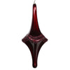 Vickerman MT194165D 12" Burgundy Candy Glitter Drop Ornament