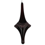 Vickerman MT194175D 12" Chocolate Candy Glitter Drop Ornament