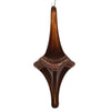Vickerman MT194176D 12" Mocha Candy Glitter Drop Ornament