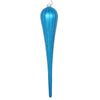 Vickerman MT195112D 15.75" Turquoise Matte Glitter Drop Christmas Ornament Pack Of 2