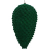 Vickerman MT195864D 10" Moss Green Flocked Pinecone Christmas Ornament