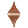 Vickerman MT198458D 8" Rose Gold Candy Glitter Net Drop Christmas Ornament