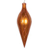 Vickerman MT198588D 12" Copper Candy Finish Finial Ornament With Glitter Accents