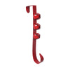 Vickerman MT210103 12" Shiny Red Door Hanger With Bells