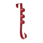 Vickerman MT210103 12" Shiny Red Door Hanger With Bells
