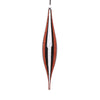 Vickerman MT2210320 13" Black White Orange Shuttle Ornament 2 Per Bag.
