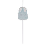 Vickerman MT221802 10" Blue Gumdrop Lollipop Ornament 3 Per Bag.