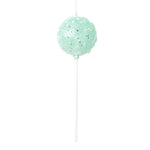 Vickerman MT222004 10" Green Round Lollipop Ornament 3 Per Bag.
