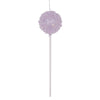 Vickerman MT222066 10" Purple Round Lollipop Ornament 3 Per Bag.