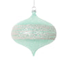 Vickerman MT222504 4" Light Green Onion Ornament 4 Per Bag.