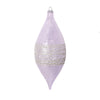 Vickerman MT222766 7" Light Purple Shuttle Ornament 4 Per Bag.