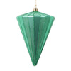 Vickerman MT224344 6" Matte Seafoam Green Cone Ornament 3 Per Bag.