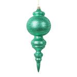 Vickerman MT224544 10" Matte Seafoam Green Finial Ornament 2 Per Bag.