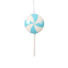 Vickerman MT226732 9" Baby Blue Flat Round Lollipop 6 Per Bag.