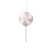 Vickerman MT226766 9" Pastel Lavender Flat Round Lollipop 6 Per Bag.
