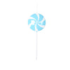 Vickerman MT226932 26" Baby Blue Flat Round Lollipop On Stick.