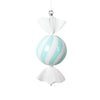 Vickerman MT227744 13" Seafoam Round Swirl Candy Ornament.