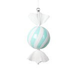 Vickerman MT227744 13" Seafoam Round Swirl Candy Ornament.