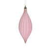 Vickerman MT229779 7" Light Pink Shuttle Ornament 3 Per Bag.
