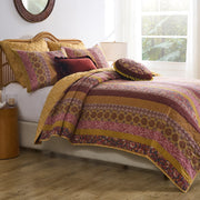 Lightweight Botanical Quilt – 2-Piece Twin/XL Floral Bedspread