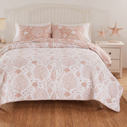 Greenland Home Fashions Marina 2-Piece Twin/XL Coverlet Set, 68x88 Inch