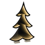 Pine Tree Outline Infinity LED Light 24.5"H – Acrylic Christmas EkkoLight Accent by Melrose