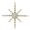 Vickerman N104338 43" Champagne 3-Finish Snowflake Christmas Ornament