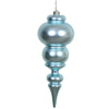 Vickerman N150632DMV 14" Baby Blue Matte Finial Ornament