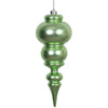 Vickerman N150654DMV 14" Celadon Matte Finial Ornament