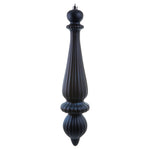 Vickerman N150831DMV 14" Midnt Blue Matte Finial Drop Uv Pack Of 2