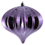 Vickerman N151279DSV 5.7" Pink Shiny Onion Christmas Ornament Uv Treated Set Of 3