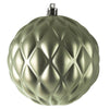 Vickerman N173423D 6" Wrought Iron Matt Round Pine Cone 4Bg