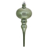 Vickerman N174523D 8" X 2.75" Wrought Iron Shiny Finial 3Bg
