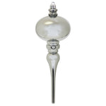 Vickerman N174525D 8" X 2.75" Limestone Shiny Finial 3/Bg
