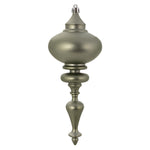 Vickerman N175023D 8.7" X 3.5" Wrought Iron Matt Finial 3Bg