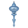 Vickerman N175029D 8.7" X 3.5" Periwinkle Matt Finial 3Bg