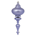 Vickerman N175034D 8.7" X 3.5" Lilac Matt Finial 3Bg