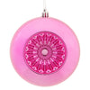 Vickerman N175545D 4.75" Mauve Shiny Star Brite Ball Ornament 4 Per Bag