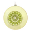 Vickerman N175554D 4.75" Celadon Shiny Star Brite Ball Ornament 4 Per Bag
