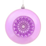 Vickerman N175569D 4.75" Orchid Shiny Star Brite Ball Ornament 4 Per Bag