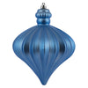 Vickerman N175829D 6" Periwinkle Matte Onion Drop 4/Bg
