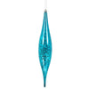 Vickerman N176612 13" Turquoise Mercury Rain Drop Christmas Ornament Pack Of 2