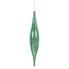 Vickerman N176644 13" Seafoam Mercury Rain Drop Ornament. Comes 2 Per Bag.