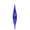 Vickerman N176666 13" Purple Mercury Rain Drop Ornament. Comes 2 Per Bag.