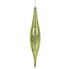 Vickerman N176673 13" Lime Mercury Rain Drop Christmas Ornament Pack Of 2