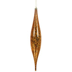 Vickerman N176688 13" Copper Mercury Rain Drop Christmas Ornament Pack Of 2
