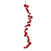 Vickerman N181603 6' Red Candy Christmas Ball Ornament Garland